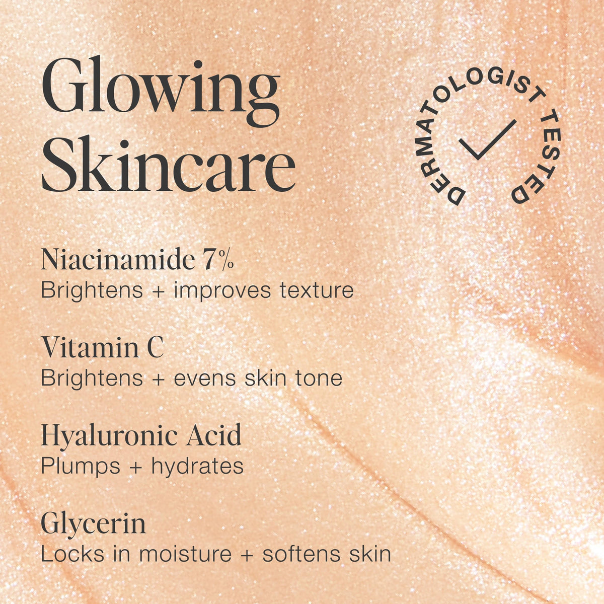 Jouer Luminizing Glow Drops Serum with 7% Niacinamide | Mix 2–3 Drops With Moisturizer or Foundation For A Summer Glow, Use With or Without Makeup, 1 fl oz