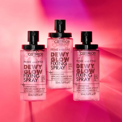 Catrice Prime & Fine Illuminating Dewy Glow Spray, Pack of 1