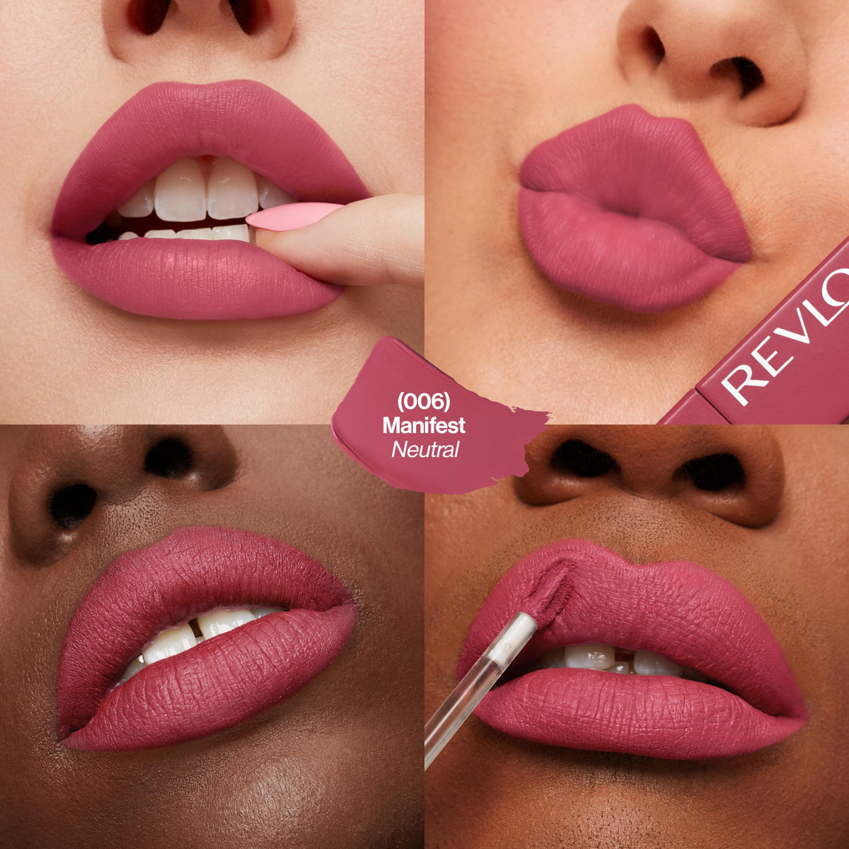 Revlon ColorStay Limitless Matte Lipstick, 006 Manifest, 0.17 fl oz