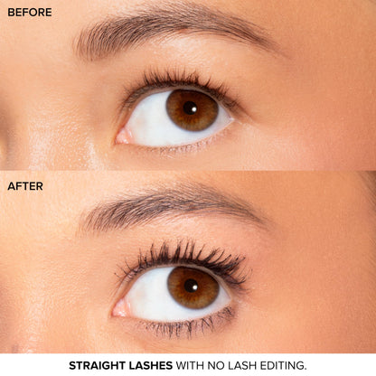 Too Faced Naturally Better Than Sex Mascara|Volumizing and Lengthening Mascara with Bamboo Fibers + Goji Berry,Nourishing for Sensitive Eyes, Vegan,Cruelty-Free Eye Makeup,Black,Travel Size,0.16 Fl Oz