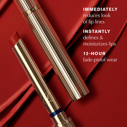 Estée Lauder Pure Color Explicit Silk Matte Lipstick for Women |12-Hour Wear, 101 Static