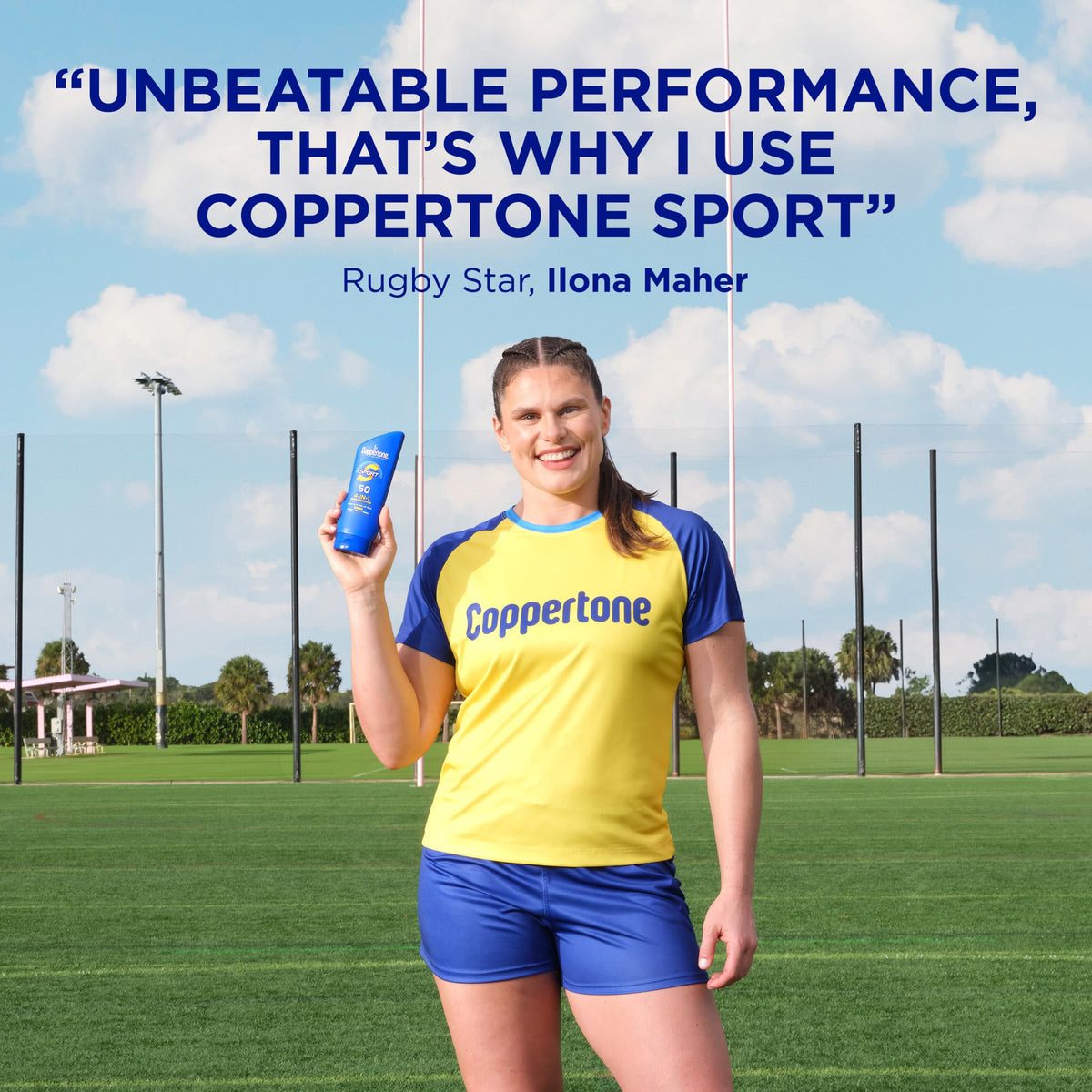Coppertone SPORT Sunscreen Lotion SPF 50, Value Pack, 2 x 7 FL OZ