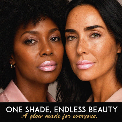 L’Paige Shimmery Ice Lipstick | Frosted Pink Shimmer Lip Color | Aloe Vera Moisturizing Formula | Long-Lasting Cool-Toned Iridescent Finish | Shade L44