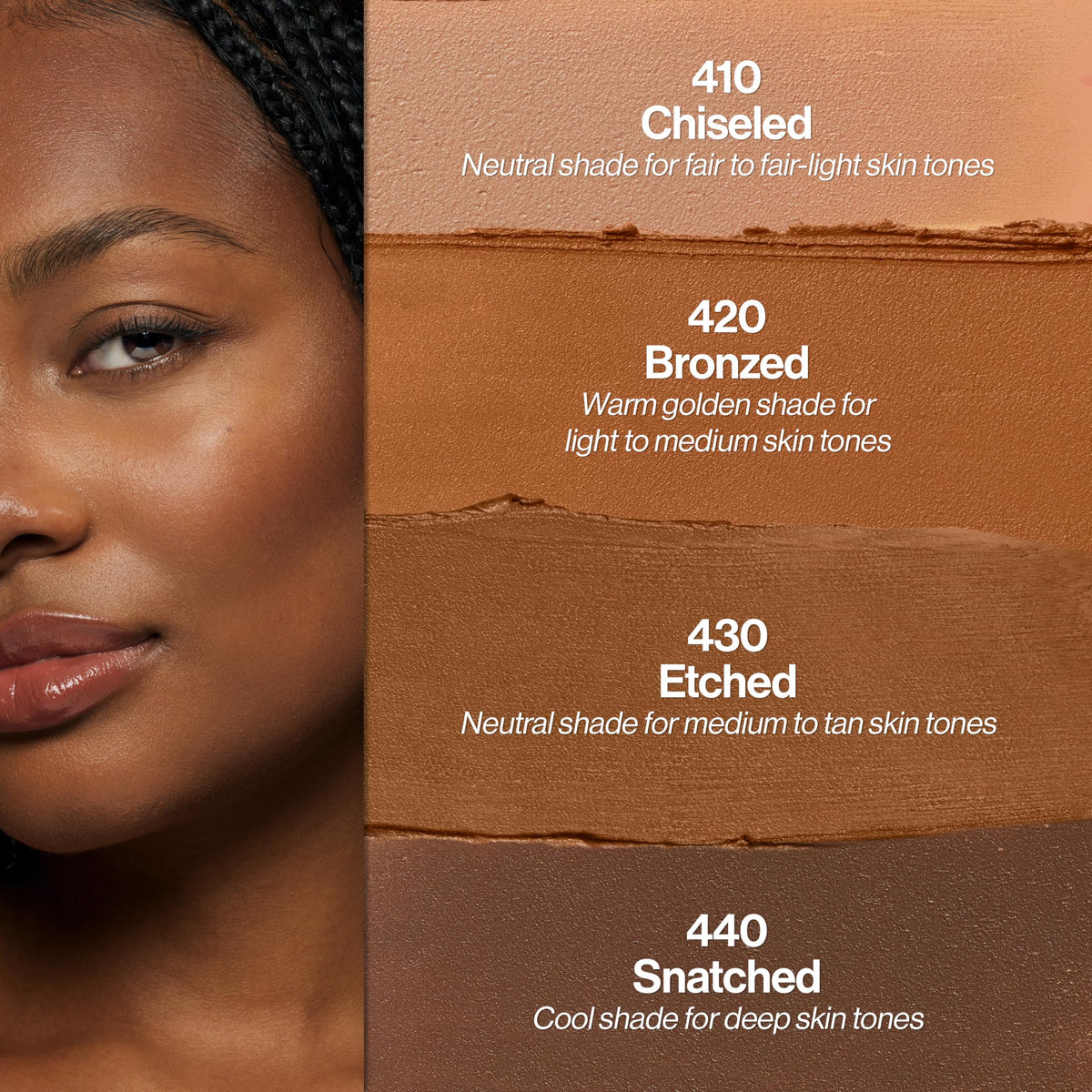 Revlon PhotoReady Insta-Sculpt, Bronzer & Contour, 420 Bronzed, 0.31 oz