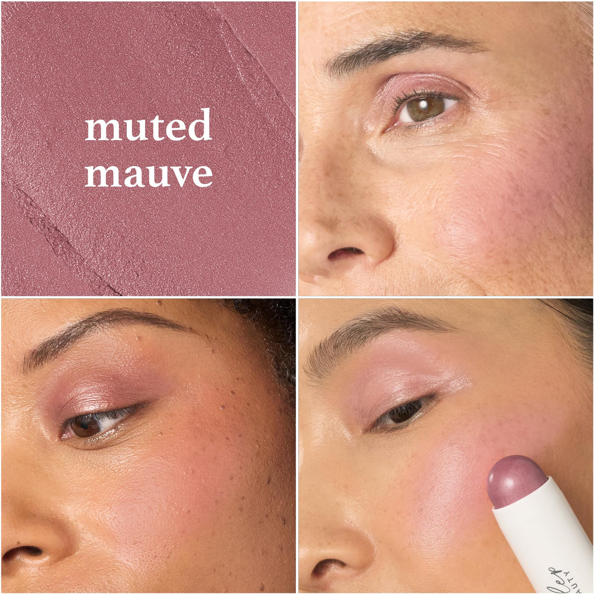 Julep Skip The Brush Cream Blush & Lip Color Stick, Muted Mauve