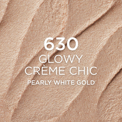 L'Oreal Paris True Match Lumi Le Glow Highlighter Stick, Luminous, Satin, Glowy Highlighter for Face and Body, 630 Crème Chic, 0.17 Oz