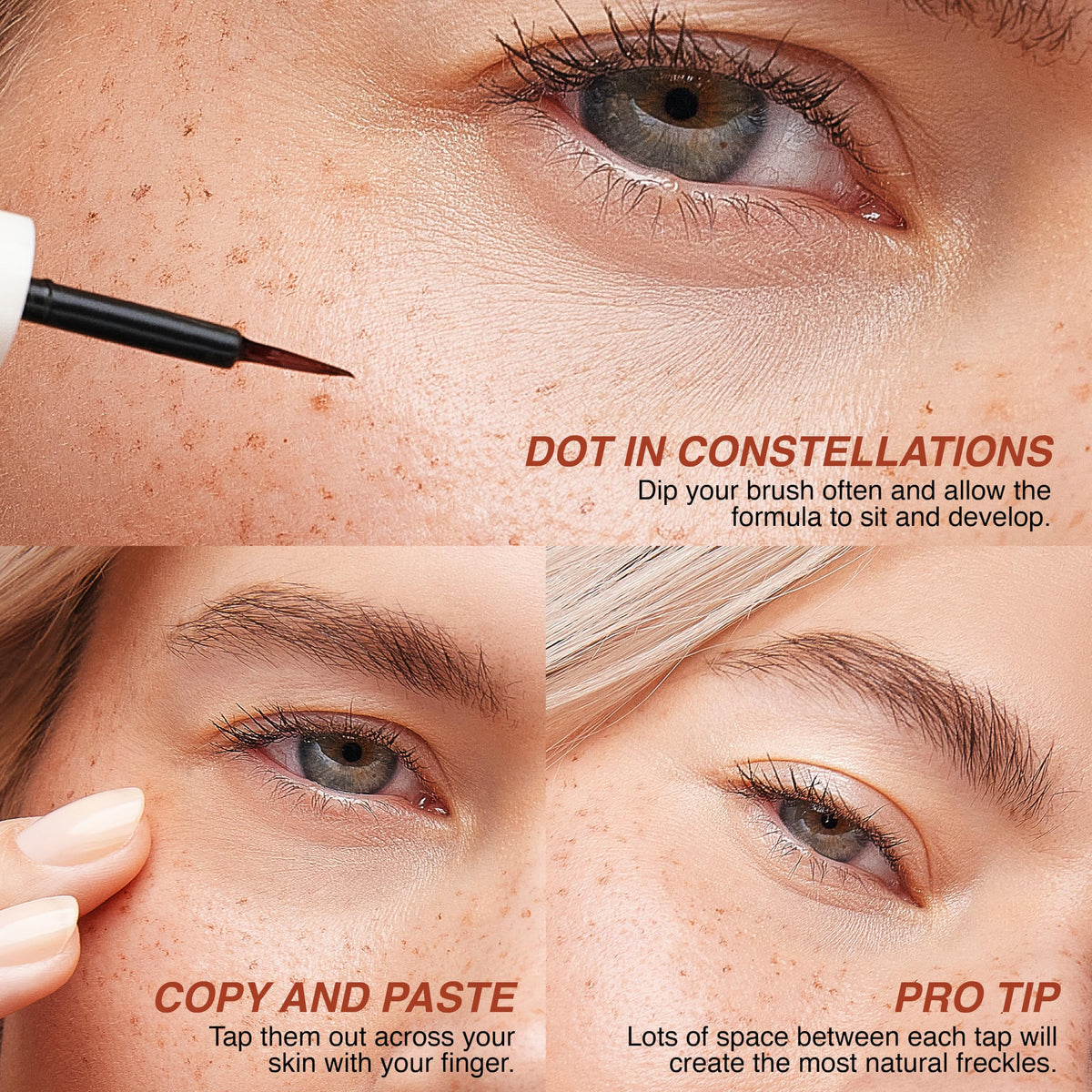 Freck OG Mini Freckle Pen 1.35ml Travel Size, Buildable Faux Freckles